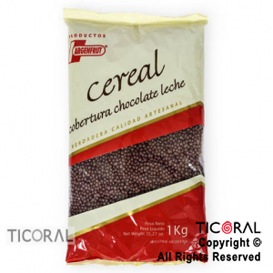 CEREAL COBERTURA CHOCOLATE LECHE X 1KG ARGENFRUT